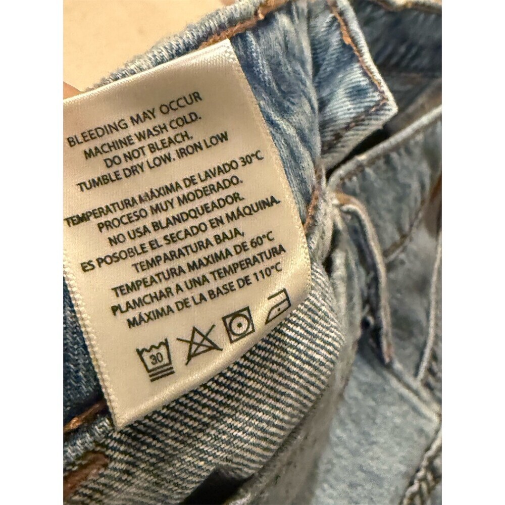 Hidden Jeans Womens Size 30 Light Wash Distressed Carpenter Cro - Picture 13 of 13